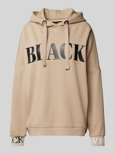 Peek & Cloppenburg miss goodlifeOversized Hoodie mit Label-Print in beige Riesige Ersparnisse