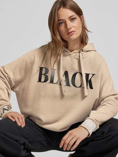 Peek & Cloppenburg miss goodlifeOversized Hoodie mit Label-Print in beige Riesige Ersparnisse