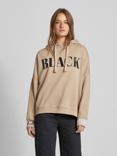 Peek & Cloppenburg miss goodlifeOversized Hoodie mit Label-Print in beige Riesige Ersparnisse