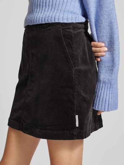 Peek & Cloppenburg Marc O'Polo DenimCordrock mit Eingrifftaschen in anthrazit VIP-Rabatte