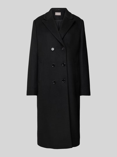 Peek & Cloppenburg Christian Berg Woman SelectionMantel mit Reverskragen in black Tiefpreis