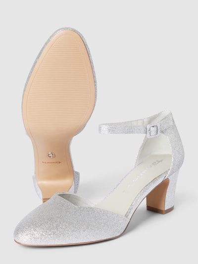 Peek & Cloppenburg TamarisPumps im schimmernden Design in silber Begrenzte Freigabe