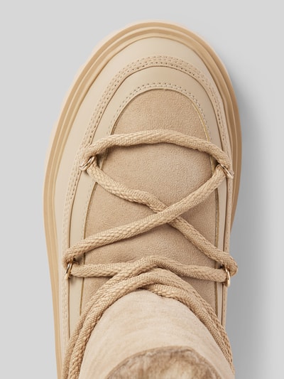Peek & Cloppenburg Tommy HilfigerSchnürstiefel mit Label-Detail in beige Neueste Stile