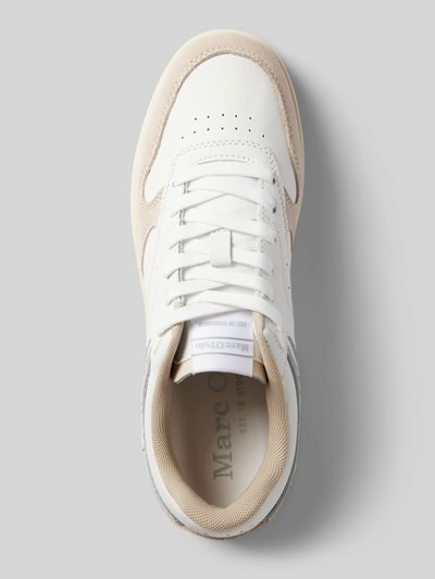 Peek & Cloppenburg Marc O'PoloLow Top Sneaker mit Wildleder-Details in sand Letzte 2 Tage