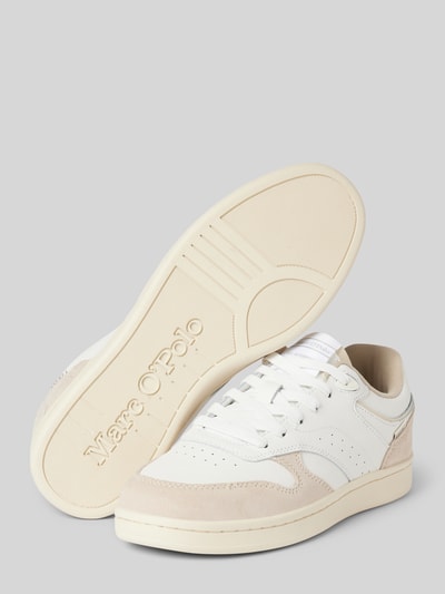 Peek & Cloppenburg Marc O'PoloLow Top Sneaker mit Wildleder-Details in sand Letzte 2 Tage