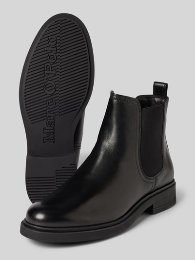 Peek & Cloppenburg Marc O'PoloChelsea Boots mit Zugschlaufe Modell 'PAULA' in black Zeitbegrenzte Promotion