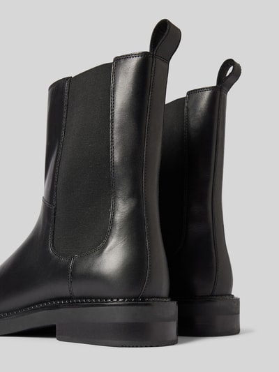 Peek & Cloppenburg GeoxStiefeletten aus Leder-Textil-Mix in black Sonderangebot der Fabrik