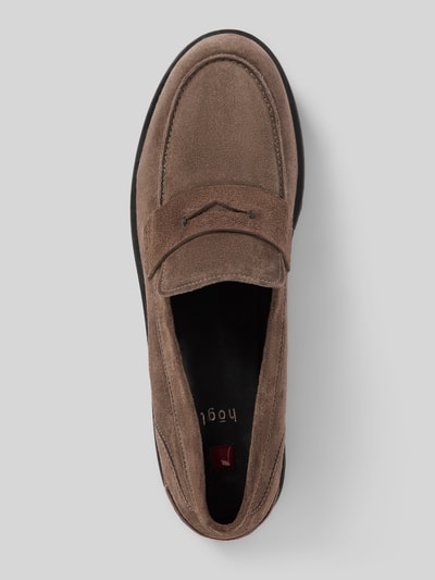 Peek & Cloppenburg HöglTassel-Loafer in Leder-Optik in dunkelgrau Bis zu 55% Rabatt
