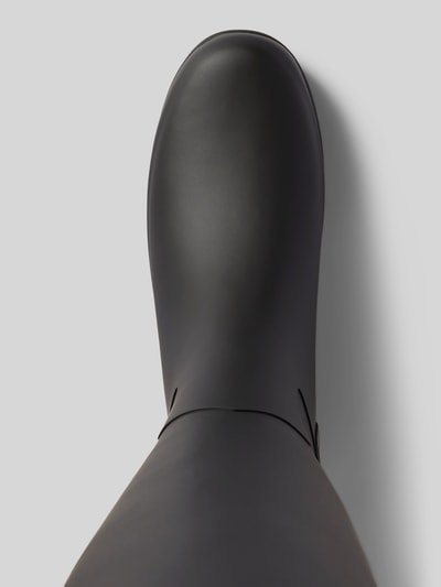Peek & Cloppenburg HunterGummistiefel mit Label-Badge in black Clearance-Verkauf